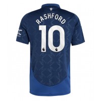 Dres Manchester United Marcus Rashford #10 Gostujuci 2024-25 Kratak Rukav